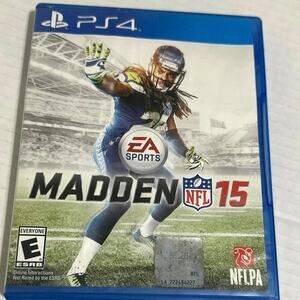 PS4 Video Game  EA Sports Madden NFL 15 no manual.